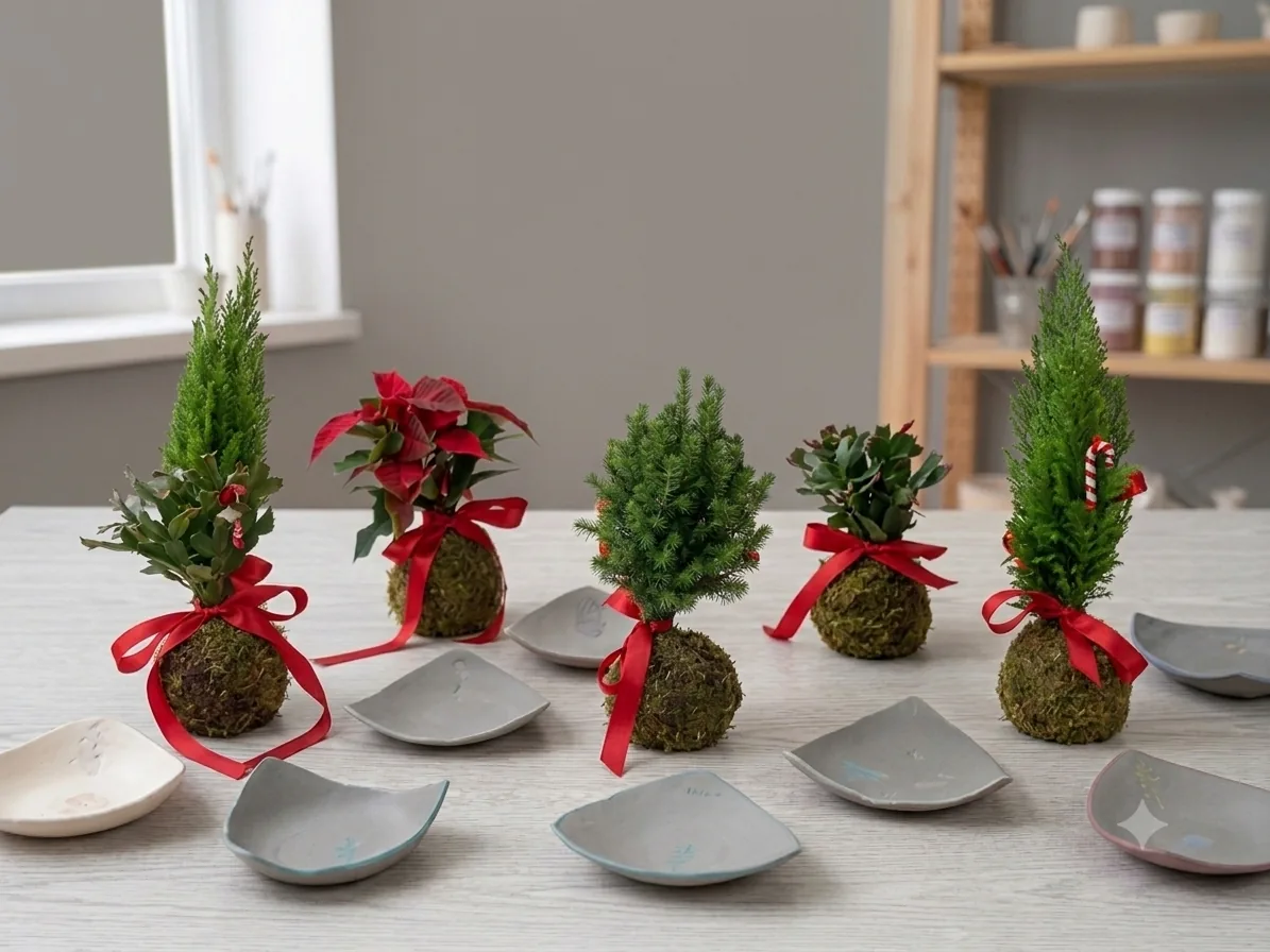 Taller ceramica+kokedama
