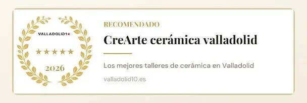 CreArte cerámica Valladolid, recomendado 2026 por Valladolid10 - Los mejores talleres de cerámica en Valladolid